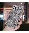 Handmade Crystal iPhone 16 Case Bling Phone Cover