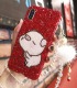 Handmade Crystal iPhone 16 Case Glitter Bling Piggy Phone Cover
