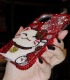 Handmade Crystal iPhone 16 Case Glitter Bling Lucky Cat Phone Cover Luxury Crystal Rhinestone