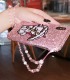 Handmade Crystal iPhone 16 Case Glitter Bling Disney Marie Cat Luxury Crystal Diamond Rhinestone