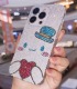 Handmade Crystal iPhone 16 Case  Glitter Bling Sanrio Cinnamoroll Phone Cover Luxury Crystal Rhinestone