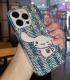 Handmade Crystal iPhone 16 Case  Glitter Bling Sanrio Cinnamoroll Phone Cover Luxury Crystal Rhinestone