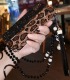 Handmade Crystal iPhone 16 Case Glitter Bling Leopard Pattern Luxury Sparkling Crystal Rhinestone