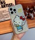 Handmade Crystal iPhone 16 Case Glitter Bling Hello Kitty Phone Cover Luxury Crystal Rhinestone