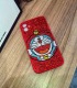 Handmade Crystal iPhone 16 Case Glitter Bling Doraemon Phone Cover Luxury Crystal Rhinestone