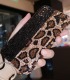 Handmade Crystal iPhone 16 Case Glitter Bling Leopard Pattern Luxury Sparkling Crystal Rhinestone