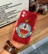 Handmade Crystal iPhone 16 Case Glitter Bling Doraemon Phone Cover Luxury Crystal Rhinestone