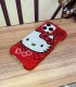 Handmade Crystal iPhone 16 Case Glitter Bling Hello Kitty Phone Cover Luxury Crystal Rhinestone