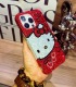 Handmade Crystal iPhone 16 Case Glitter Bling Hello Kitty Phone Cover Luxury Crystal Rhinestone