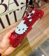 Handmade Crystal iPhone 16 Case Glitter Bling Hello Kitty Phone Cover Luxury Crystal Rhinestone