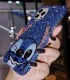 Handmade Crystal iPhone 16 Case Glitter Bling Disney Stitch Phone Cover Luxury Crystal Rhinestone