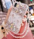 Handmade Crystal iPhone 16 Case Glitter Bling Phone Cover Luxury Crystal Diamante Rhinestone