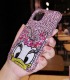 Handmade Crystal iPhone 16 Case Glitter Bling Daisy Duck Phone Cover Luxury Crystal Rhinestone