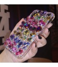Handmade Crystal iPhone 16 Case Glitter Bling Phone Cover Luxury Crystal Diamond Rhinestone
