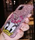 Handmade Crystal iPhone 16 Case Glitter Bling Daisy Duck Phone Cover Luxury Crystal Rhinestone