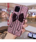Handmade Crystal iPhone 16 Case Glitter Bling Bow Phone Cover