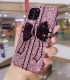 Handmade Crystal iPhone 16 Case Glitter Bling Bow Phone Cover