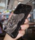 Handmade Crystal iPhone 16 Case Glitter Bling Cathead Phone Cover