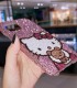 Handmade Crystal iPhone 16 Case Glitter Bling Hello Kitty Phone Cover Luxury Crystal Rhinestone