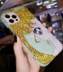 Handmade Crystal iPhone 16 Case Glitter Bling Sailor Moon Phone Cover Luxury Crystal Rhinestone