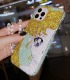 Handmade Crystal iPhone 16 Case Glitter Bling Sailor Moon Phone Cover Luxury Crystal Rhinestone