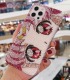 Handmade Crystal iPhone 16 Case Glitter Bling Sailor Moon Phone Cover Luxury Crystal Rhinestone