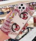 Handmade Crystal iPhone 16 Case Glitter Bling Sailor Moon Phone Cover Luxury Crystal Rhinestone