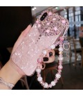 Handmade Crystal iPhone 16 Case Glitter Bling Phone Cover Diamond