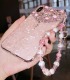 Handmade Crystal iPhone 16 Case Glitter Bling Phone Cover Diamond