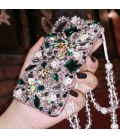 Handmade Crystal iPhone 16 Case Glitter Bling Phone Cover Luxury Crystal Diamond Rhinestone