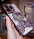 Handmade Crystal iPhone 16 Case Glitter Bling Hello Kitty Phone Cover Luxury Crystal Rhinestone