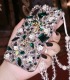 Handmade Crystal iPhone 16 Case Glitter Bling Phone Cover Luxury Crystal Diamond Rhinestone