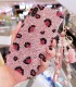 Handmade Crystal iPhone 16 Case Glitter Bling Pink Leopard Luxury Crystal Diamond Rhinestone