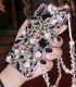 Handmade Crystal iPhone 16 Case Glitter Bling Phone Cover Luxury Crystal Diamond Rhinestone