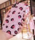 Handmade Crystal iPhone 16 Case Glitter Bling Pink Leopard Luxury Crystal Diamond Rhinestone