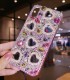 Handmade Crystal iPhone 16 Case Glitter Bling Phone Cover Luxury Shiny Crystal Diamond Rhinestone