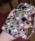 Handmade Crystal iPhone 16 Case Glitter Bling Phone Cover Luxury Crystal Diamond Rhinestone
