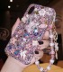 Handmade Crystal iPhone 16 Case Glitter Bling Phone Cover Luxury Crystal Diamond Rhinestone