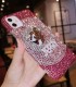 Handmade Crystal iPhone 16 Case Glitter Bling Jerry Phone Cover