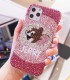 Handmade Crystal iPhone 16 Case Glitter Bling Jerry Phone Cover