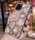 Handmade Crystal iPhone 16 Case Glitter Bling Pearl Charm Phone Cover Luxury Crystal Rhinestone