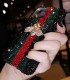 Handmade Crystal iPhone 16 Case Glitter Bling Bee Phone Cover Luxury Crystal Rhinestone Diamond
