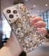 Handmade Crystal iPhone 16 Case Glitter Bling Phone Cover