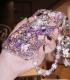 Handmade Crystal iPhone 16 Case Glitter Bling Phone Cover Luxury Crystal Diamond Rhinestone
