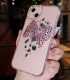 Handmade Crystal iPhone 16 Case Glitter Bling Bow Phone Cover