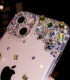 Handmade Crystal iPhone 16 Case Glitter Bling Phone Cover Luxury Crystal Diamond Rhinestone