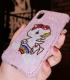 Handmade Crystal iPhone 16 Case Glitter Bling Unicorn Phone Cover