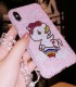 Handmade Crystal iPhone 16 Case Glitter Bling Unicorn Phone Cover