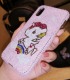 Handmade Crystal iPhone 16 Case Glitter Bling Unicorn Phone Cover