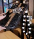 Handmade Crystal iPhone 16 Case Bling Gift Flower Phone Cover
